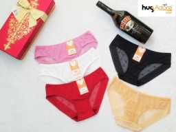 QUẦN LÓT HUGADORE 017 - BLOCK 5 CÁI - MÀU TỐI